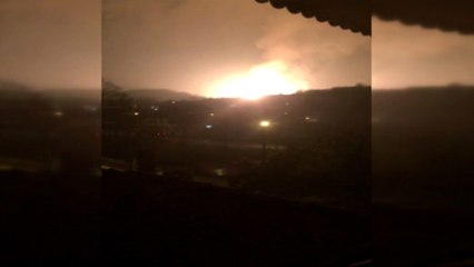 Doğalgaz Nakil Borusunda Patlama