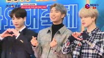 '2018 KBS 가요대축제' 방탄소년단(BTS) RM, KBS 계단 