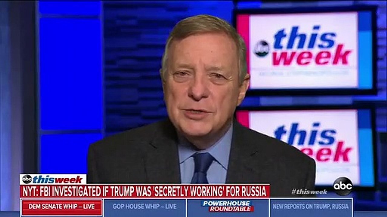 Sen Dick Durbin: \'So Many Questions\' About Why Trump Is \'So Chummy\' With Putin