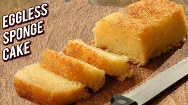 Basic Sponge Cake Recipe - Homemade Eggless Sponge Cake - Baking Recipe For Beginners - Bhumika