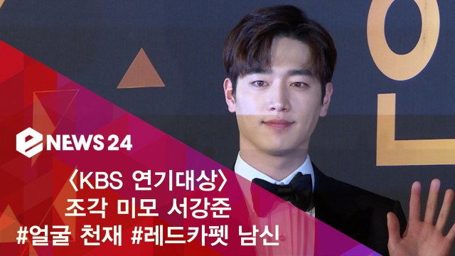 '2018 KBS 연기대상' 서강준, #얼굴 천재 #레드카펫 남신