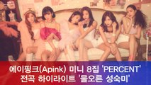 에이핑크(Apink), 미니 8집 앨범 'PERCENT' 전곡 하이라이트 '물오른 성숙미'