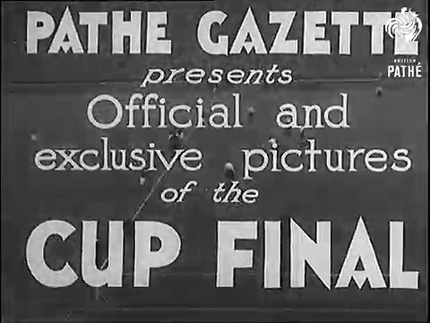 27.04.1935 - 1934-1935 FA Cup Final Match Sheffield Wednesday FC 4-2 West Bromwich Albion FC