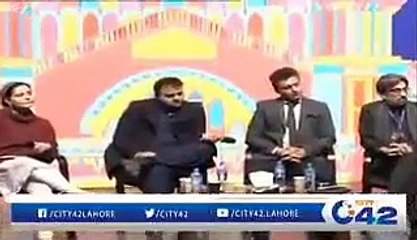 Fawad Chaudhry Ka PTM Ki Supporter Journalist Ko Karara Jawab