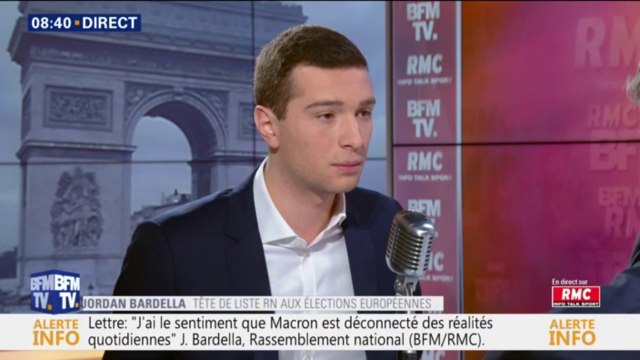 Jordan Bardella: Je crois qu'il faut se saisir des élections européennes pour infliger une fessée électorale à Emmanuel Macron