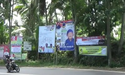 Penempatan Alat Peraga Kampanye Menyalahi Aturan