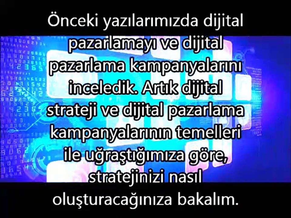 Dijital Strateji Taktikleri