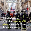 Hommage aux pompiers morts lors de l'explosion rue Trévise à Paris