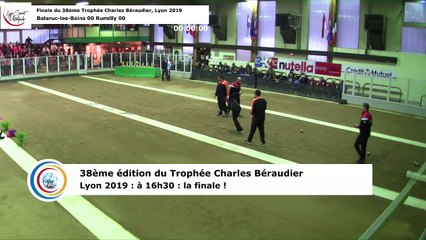 Finale, 38ème Trophée Charles Béraudier, Lyon Sport Métropole 2019