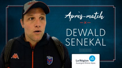 Dewald Senekal après Harlequins-FCG