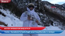 Karadeniz’de, PKK’nın kış üslenmesine büyük operasyon