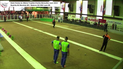 Demi-finales, 38ème Trophée Charles Béraudier, Lyon Sport Métropole 2019