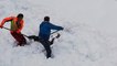 Autriche : un chamois enseveli sous près d'un mètre de neige sauvé de justesse par des cheminots