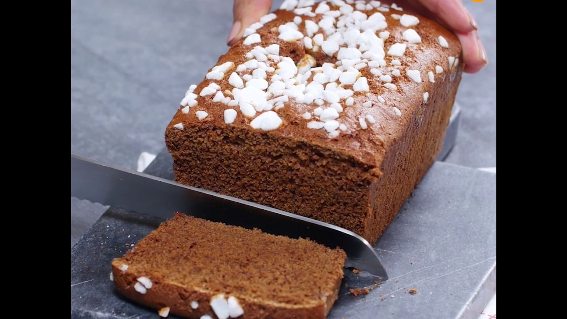 Osez le pain d'épices maison au sucre perlé - 750g - Vidéo Dailymotion