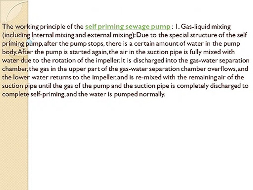 engine driven water pump