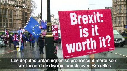 Brexit: vote décisif au Parlement sur l'accord de May