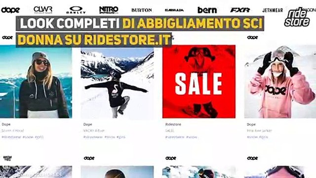 Look Completi Abbigliamento Sci Donna Su Ridestore