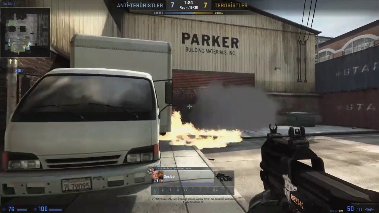 KING OF RUSH! & P90 ACE - Counter-Strike Global Offensive #7 [Guslap]