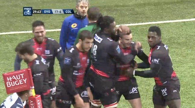 Résumé Oyonnax / Colomiers - 17ème journée ProD2