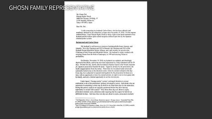 زوجة كارلوس غصن توجه رسالة تندد فيها بظروف احتجاز زوجها