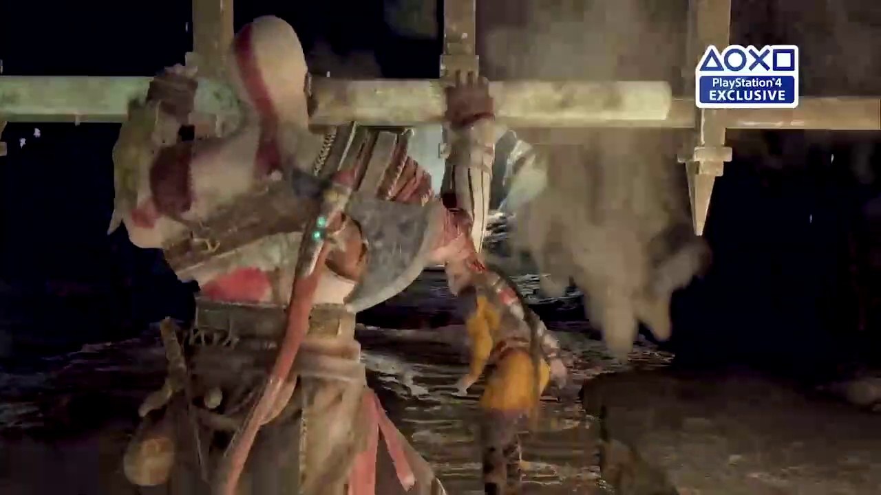 GOD OF WAR 4 - NEW Gameplay Trailer PS4 (Paris Games Week 2017).