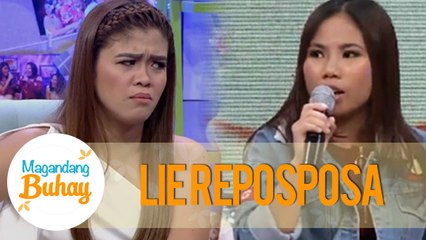 Magandang Buhay: Lie reacts to her bashers