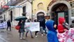 Andria: anche sotto la pioggia contro le tariffe della mensa scolastica - il video del  corteo