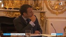 La lettre de Macron pour lancer le grand débat national