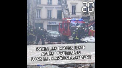 Paris: Les images de la rue de Trévise, juste après l'explosion