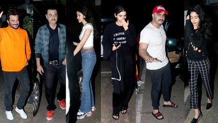Jhanvi Kapoor and Khushi Kapoor celebrate Lohri with brother Arjun Kapoor and family| FilmiBeat