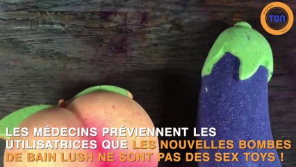 Certaines utilisatrices font une toute autre utilisation des nouvelles bombes de bain Lush !