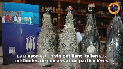 Ce mousseux se conserve dans les fonds marins pendant des années !