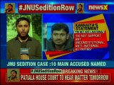 JNU Case: Kanhaiya Kumar, Umar Khalid named in chargesheet