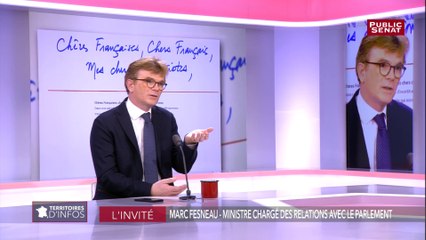 Grand débat : il s’agit de « réaffirmer le rôle du Sénat de représentant de territoires » selon Marc Fesneau