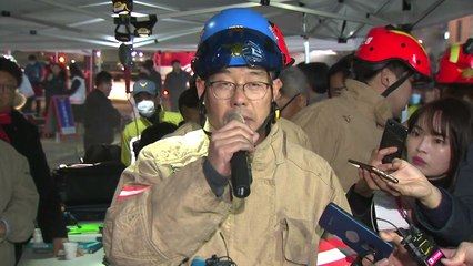 [현장영상] '부상자 20명 넘어'...천안 호텔 화재 브리핑 / YTN