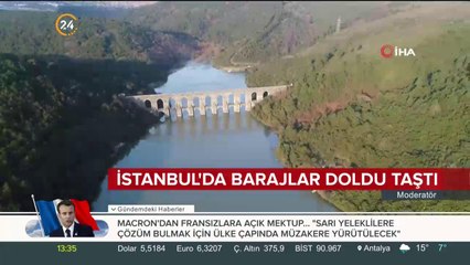 Barajlarda doluluk oranı arttı
