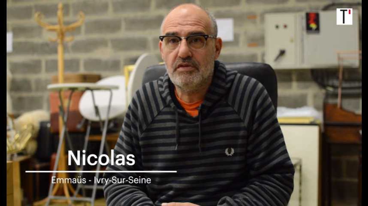 Portrait : Nicolas, compagnon Emmaüs