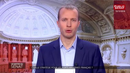 Quelle stratégie pour les ports maritimes français ? - Les matins du Sénat (14/01/2019)