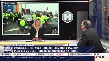 La question du jour: Emmanuel Macron envoie sa lettre aux Français et lance son grand débat national mardi dans l'Eure – 14/01