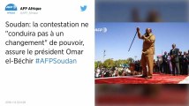 Soudan. Le président affirme que la contestation ne « conduira pas à un changement » de pouvoir