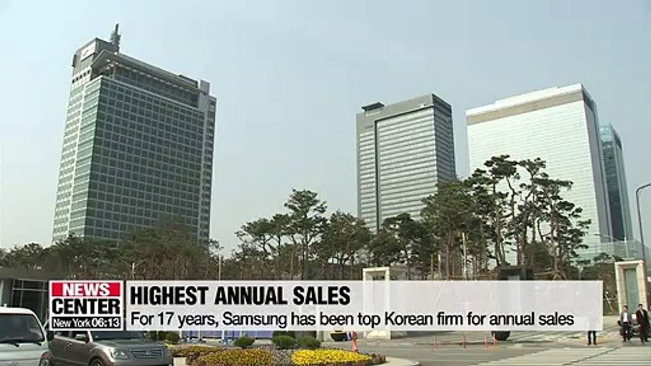 Samsung Electronics takes up 10% of 1,000 publicly traded firms' combined sales
