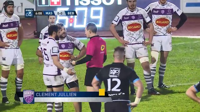PRO D2 - Résumé Massy-Bourg-en-Bresse_ 20-29 - J17 - Saison 2018_2019