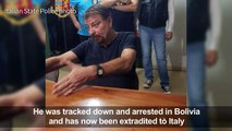 Italian ex-militant extradited and jailed after decades on run
