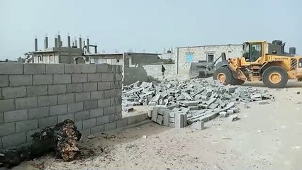 تواصل إزالة التعديات على أراض الدولة بالعريش وبئر العبد في شمال سيناء (2)