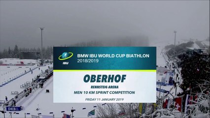 CdM biathlon - sprint H d'Oberhof, 11 janvier 2019 (partie 1 sur 2)