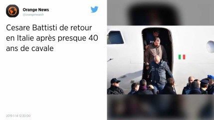 Cesare Battisti. L’ex-activiste d’extrême gauche arrêté en Bolivie est arrivé à Rome