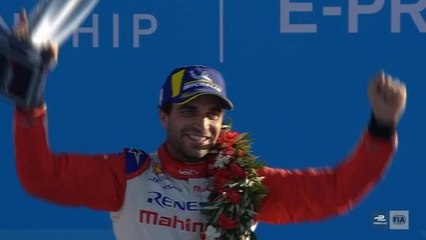 Formule E - Grand Prix Marrakech - Le podium