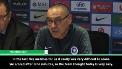 Chelsea must improve mentality - Sarri