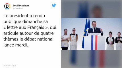 Grand débat. La « Lettre aux Français » d’Emmanuel Macron en intégralité