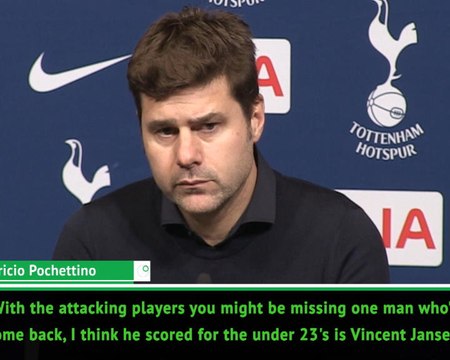 Vincent Janssen is not in my plans - Pochettino